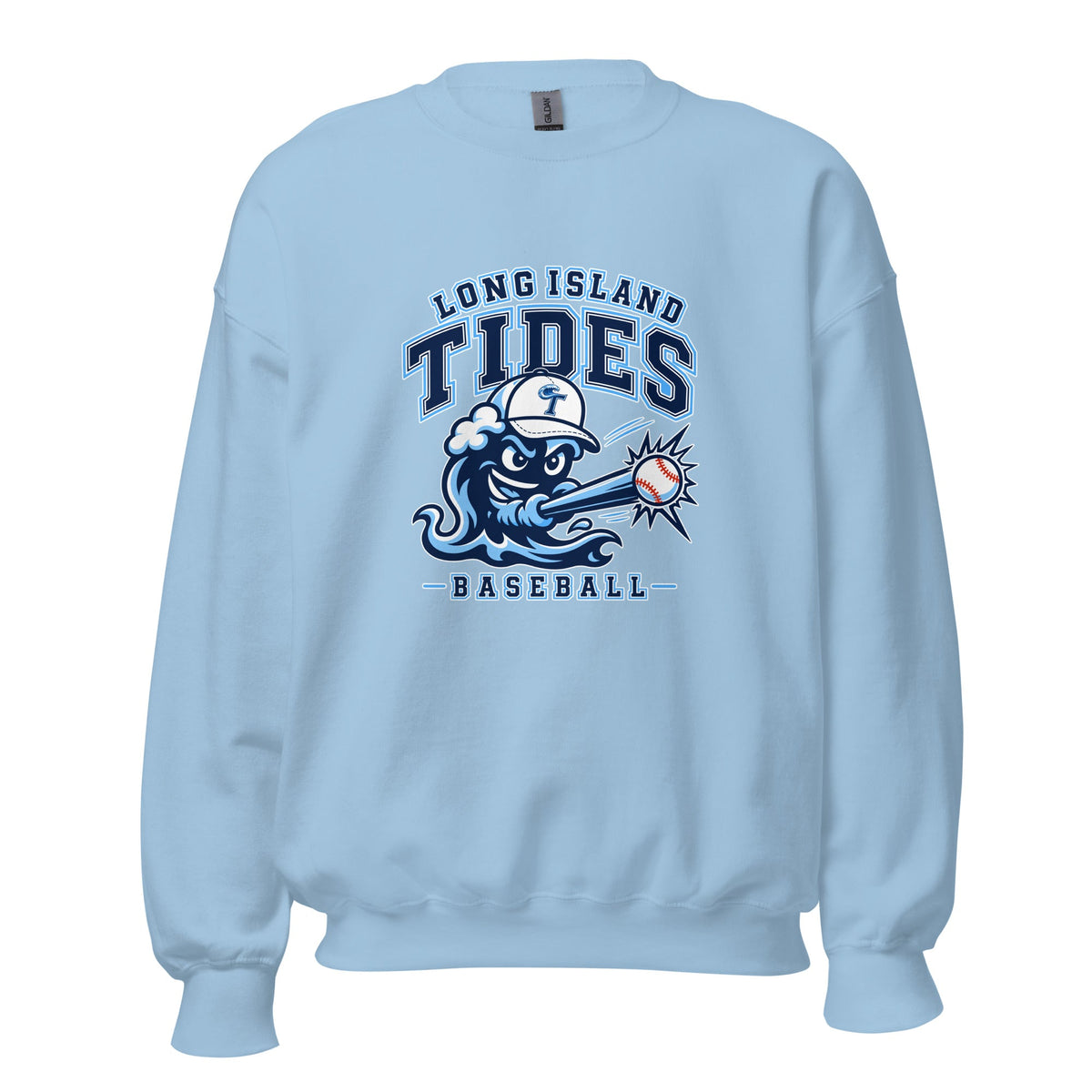 Classic | Sweatshirt | Long Island Tides Baseball | Valor Logo