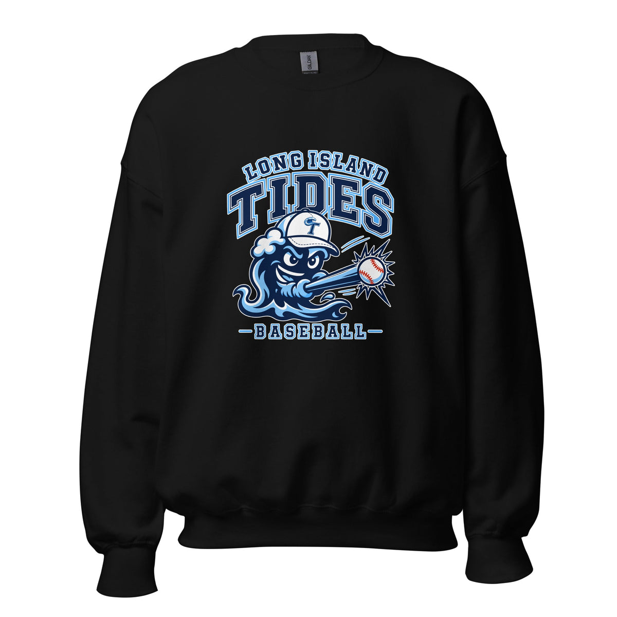 Classic | Sweatshirt | Long Island Tides Baseball | Valor Logo