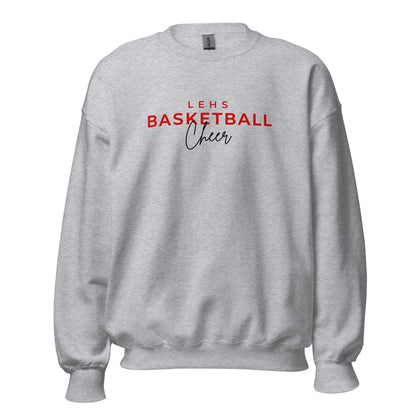 Classic | Sweatshirt | Lynn English Cheerleading | Bulldogs Basketball Logo