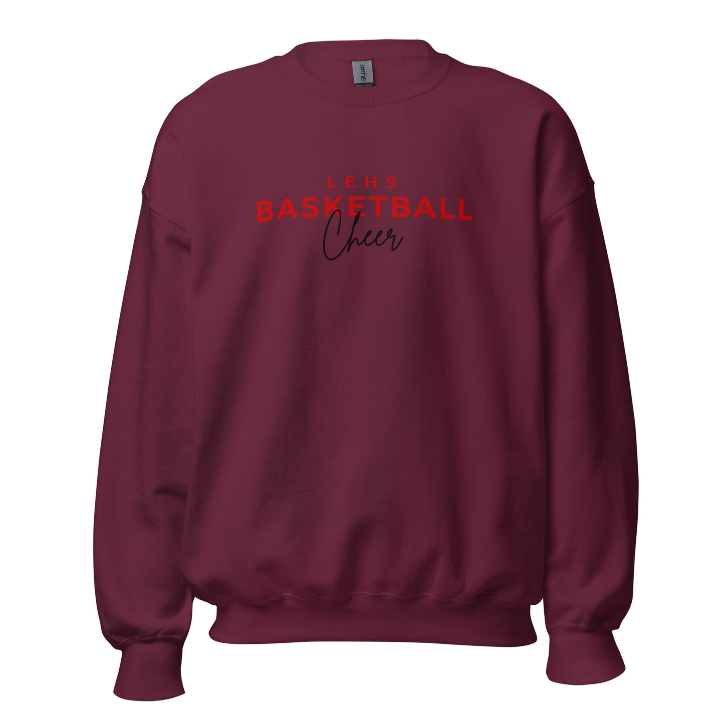 Classic | Sweatshirt | Lynn English Cheerleading | Bulldogs Basketball Logo
