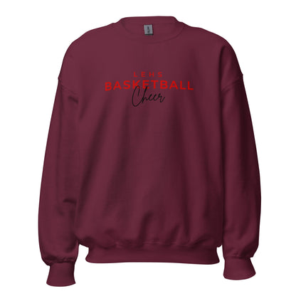 Classic | Sweatshirt | Lynn English Cheerleading | Bulldogs Basketball Logo