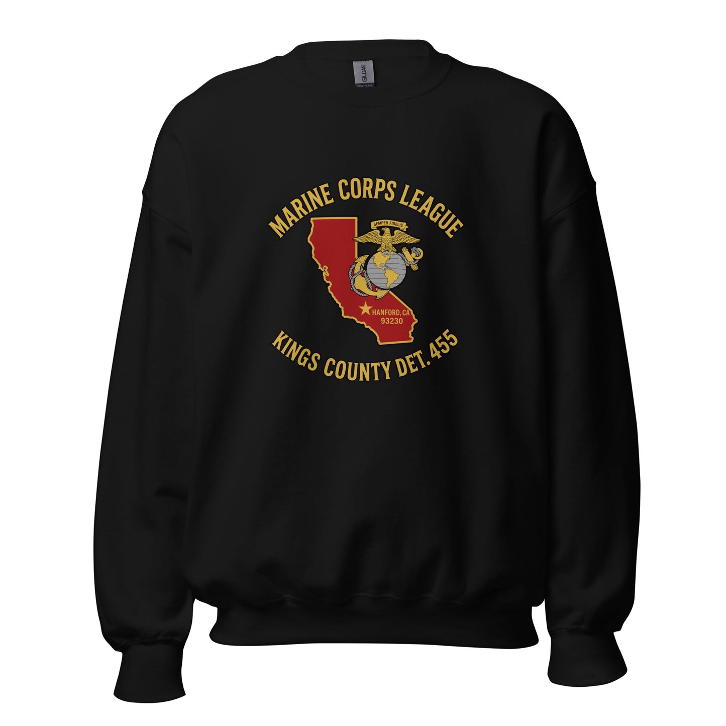 Classic | Sweatshirt | Marine Corps League kings County Det 455 | Crest Logo