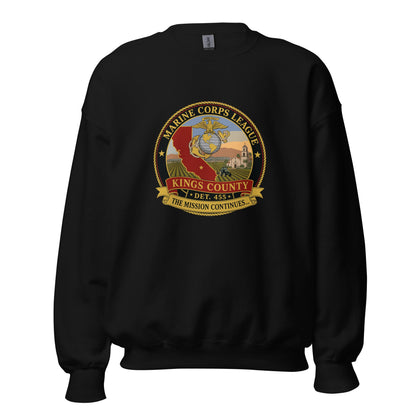 Classic | Sweatshirt | Marine Corps League kings County Det 455 | Shield Logo