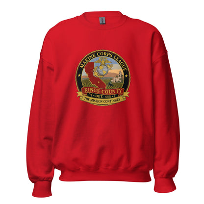 Classic | Sweatshirt | Marine Corps League kings County Det 455 | Shield Logo