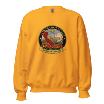 Classic | Sweatshirt | Marine Corps League kings County Det 455 | Shield Logo