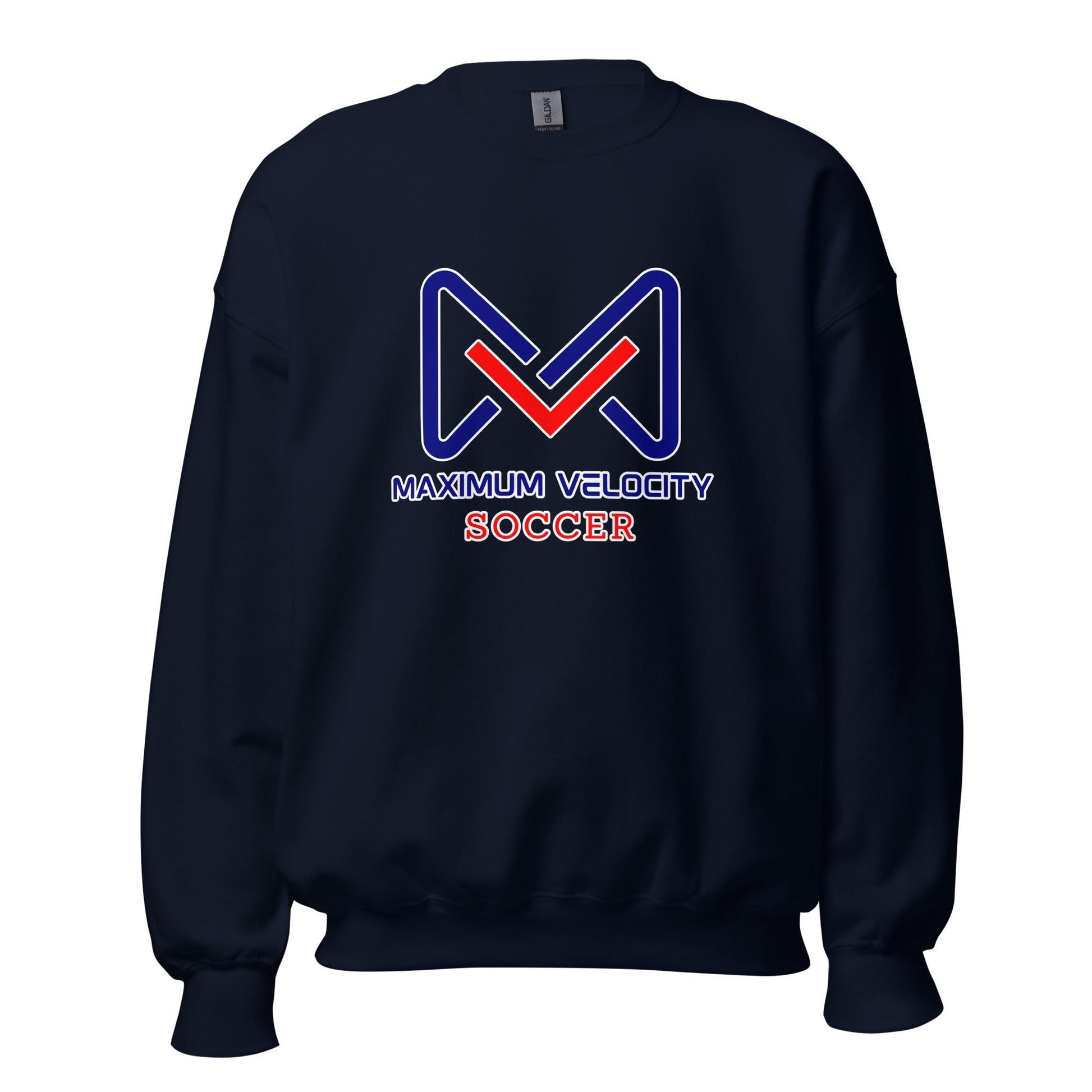 Classic | Sweatshirt | Maximum Velocity Youth Sports | Crest Logo