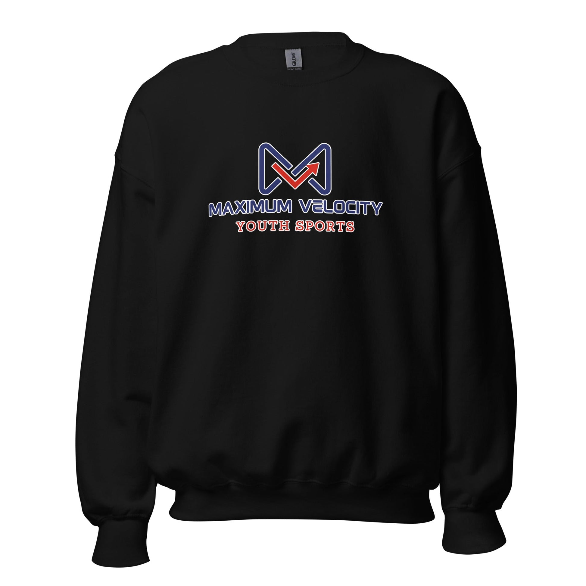 Classic | Sweatshirt | Maximum Velocity Youth Sports | Emblem Logo