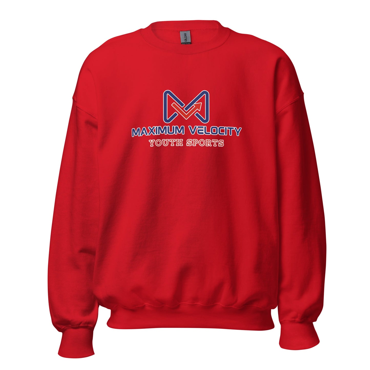 Classic | Sweatshirt | Maximum Velocity Youth Sports | Emblem Logo