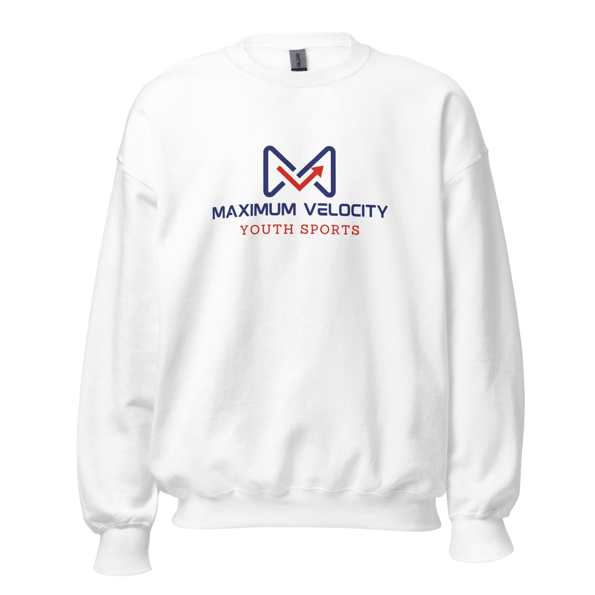 Classic | Sweatshirt | Maximum Velocity Youth Sports | Emblem Logo