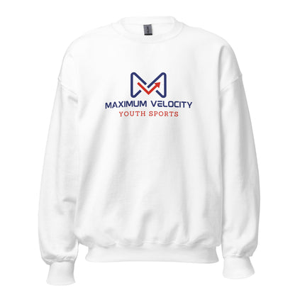Classic | Sweatshirt | Maximum Velocity Youth Sports | Emblem Logo