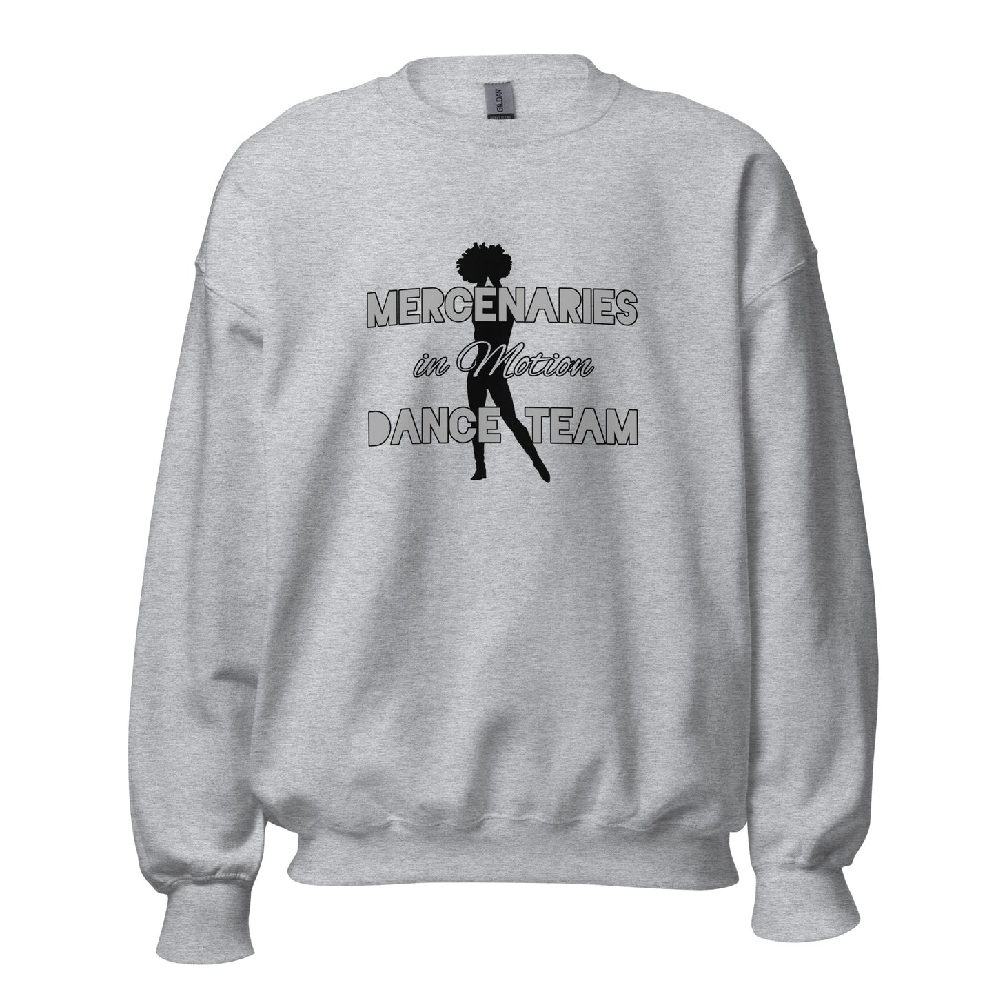 Classic | Sweatshirt | Mercenaries in Motion Dance Team | Silhouette Logo
