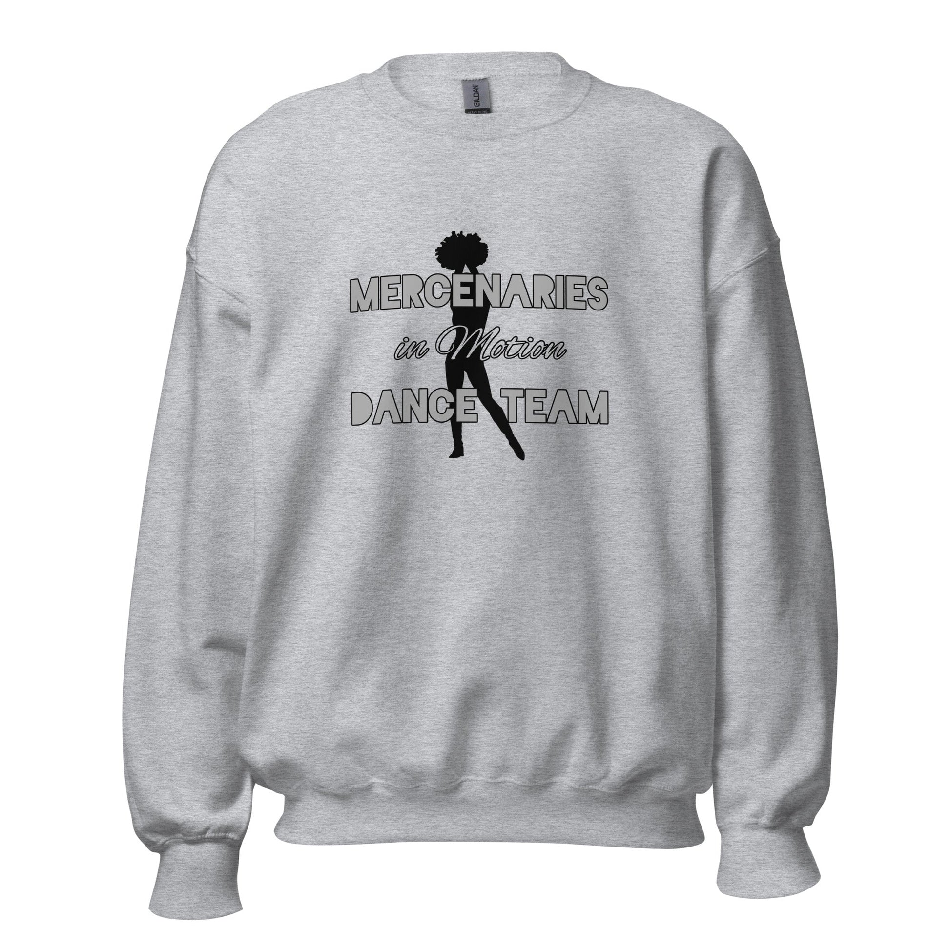 Classic | Sweatshirt | Mercenaries in Motion Dance Team | Silhouette Logo