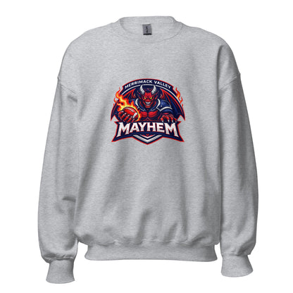 Classic | Sweatshirt | Merrimack Valley Mayhem | Overlord Crest Logo