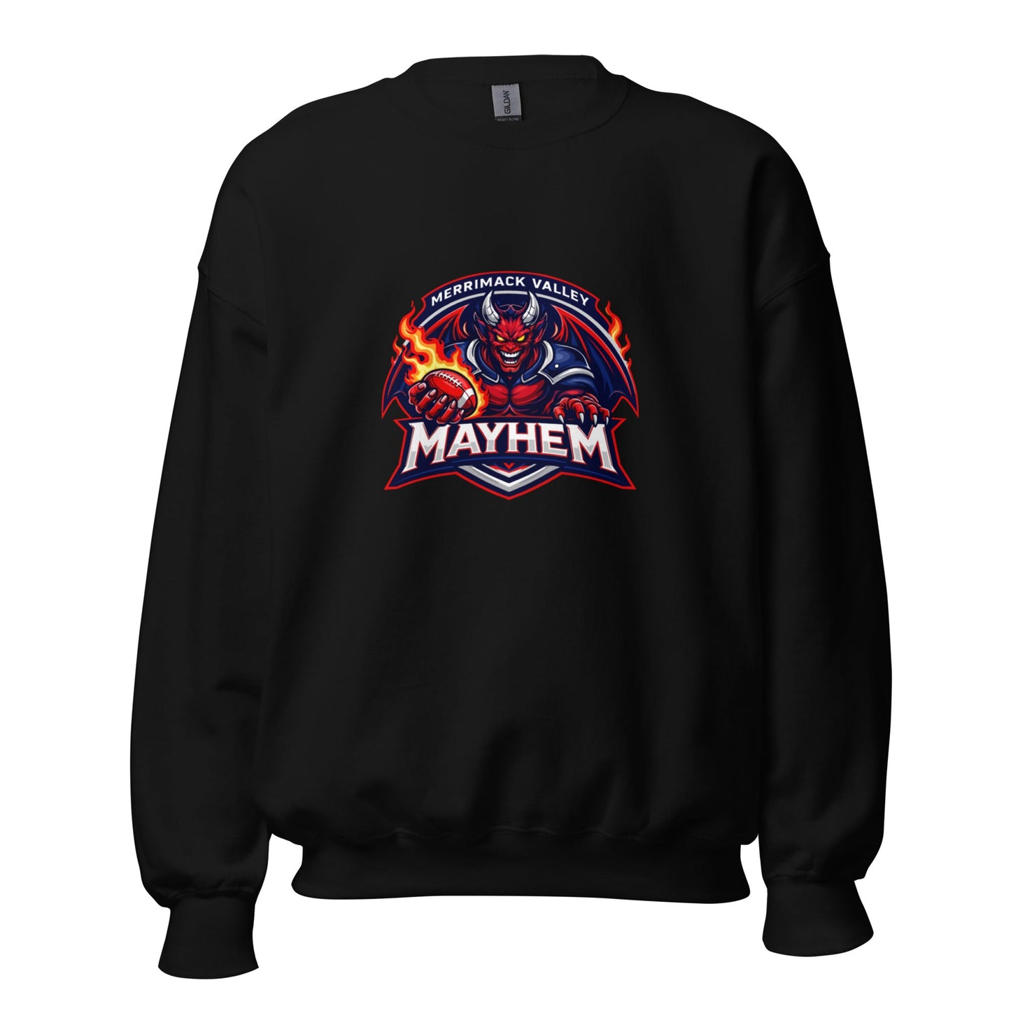 Classic | Sweatshirt | Merrimack Valley Mayhem | Overlord Crest Logo