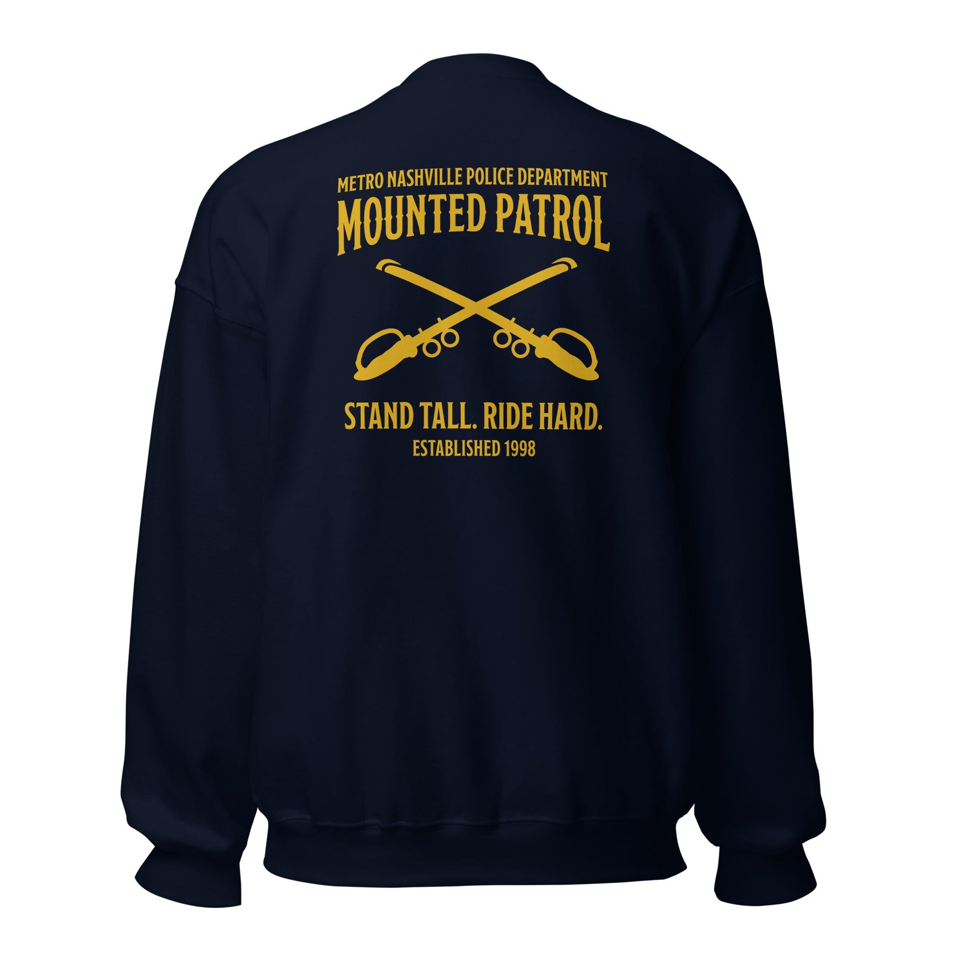 Classic | Sweatshirt | Metro Nashville Police Department Horse Mounted Patrol | Stand Tall Logo