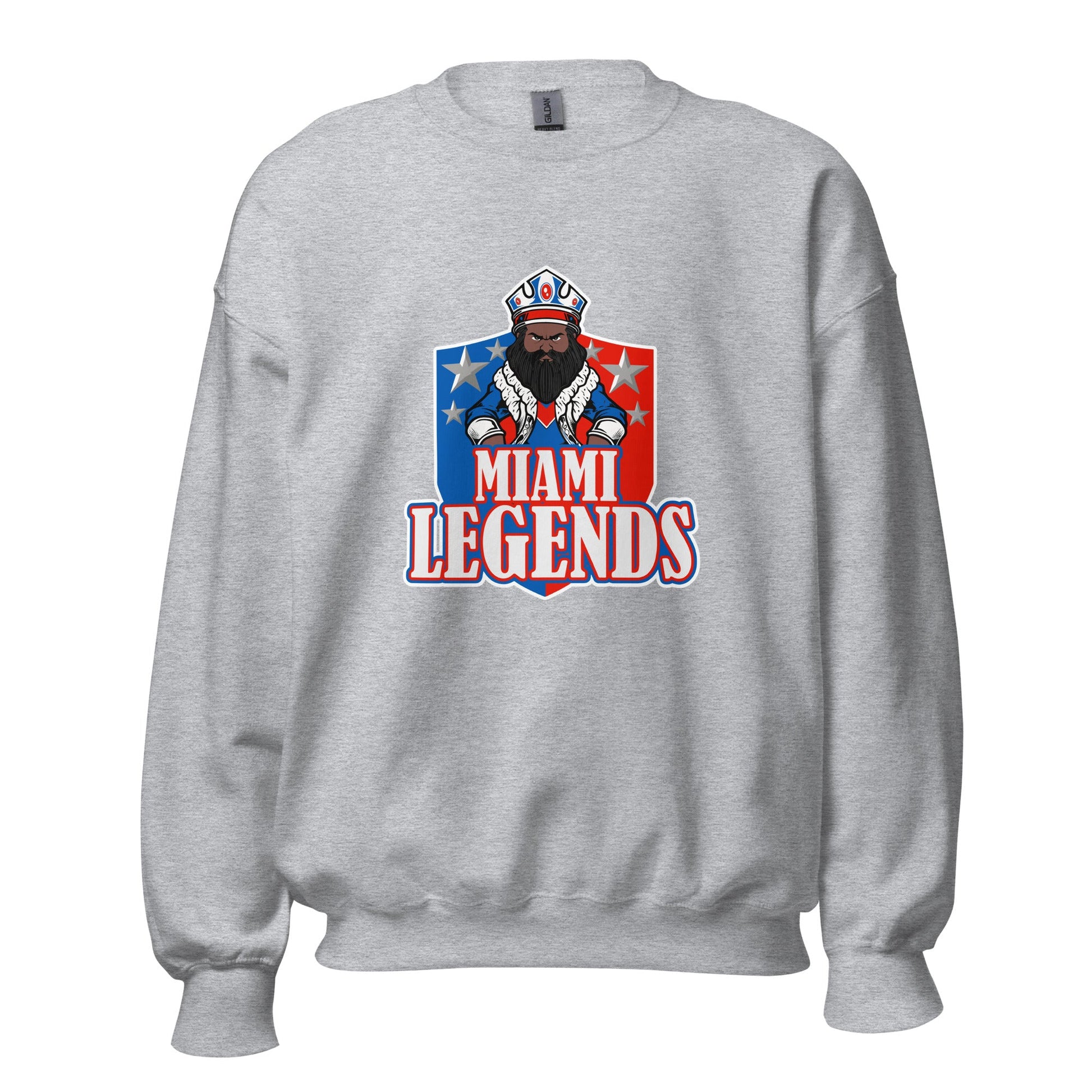 Classic | Sweatshirt | Miami Legends Football | King Shield Logo