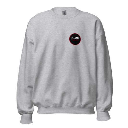 Classic | Sweatshirt | Miami University Competitive Cheer Team | Badge Logo
