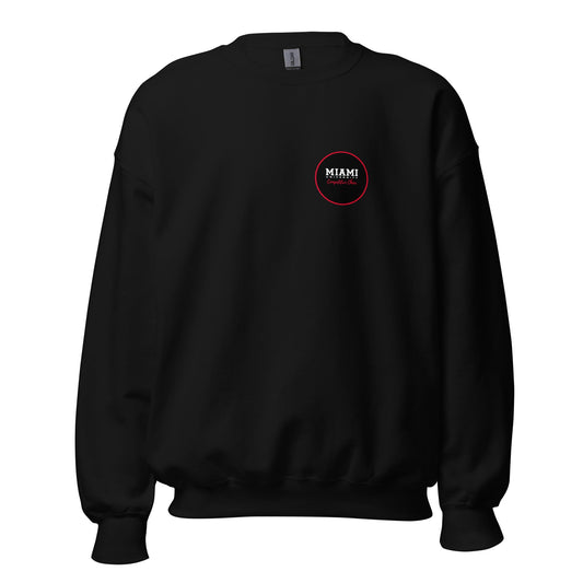 Classic | Sweatshirt | Miami University Competitive Cheer Team | Badge Logo
