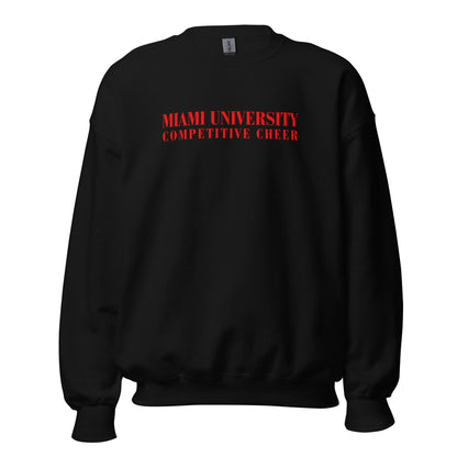Classic | Sweatshirt | Miami University Competitive Cheer Team