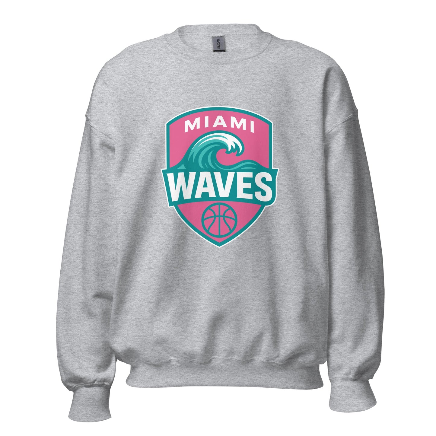 Classic | Sweatshirt | Miami Waves | Shield Logo