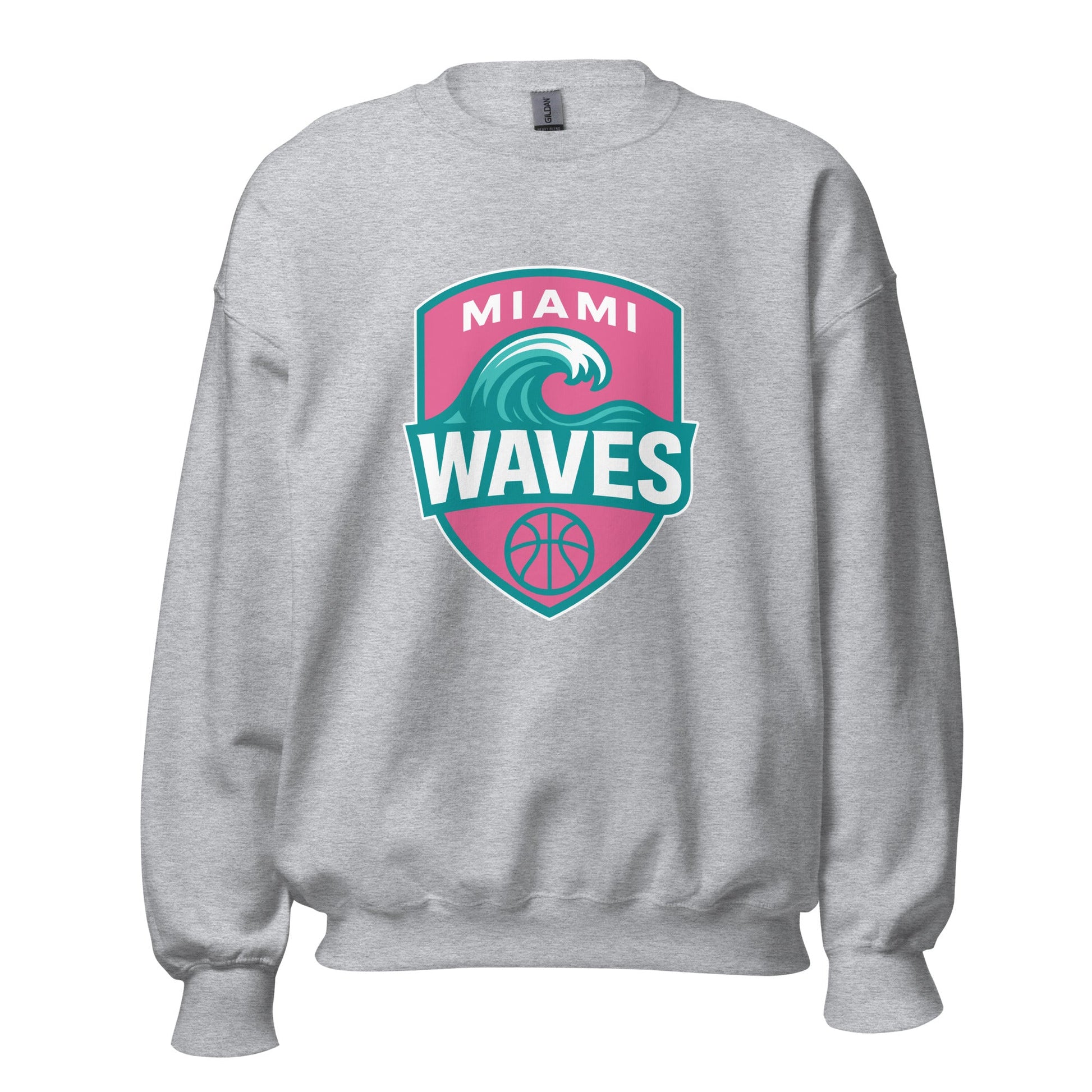 Classic | Sweatshirt | Miami Waves | Shield Logo