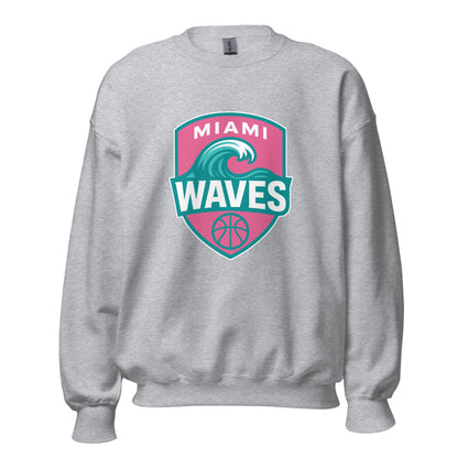 Classic | Sweatshirt | Miami Waves | Shield Logo