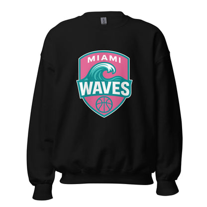 Classic | Sweatshirt | Miami Waves | Shield Logo