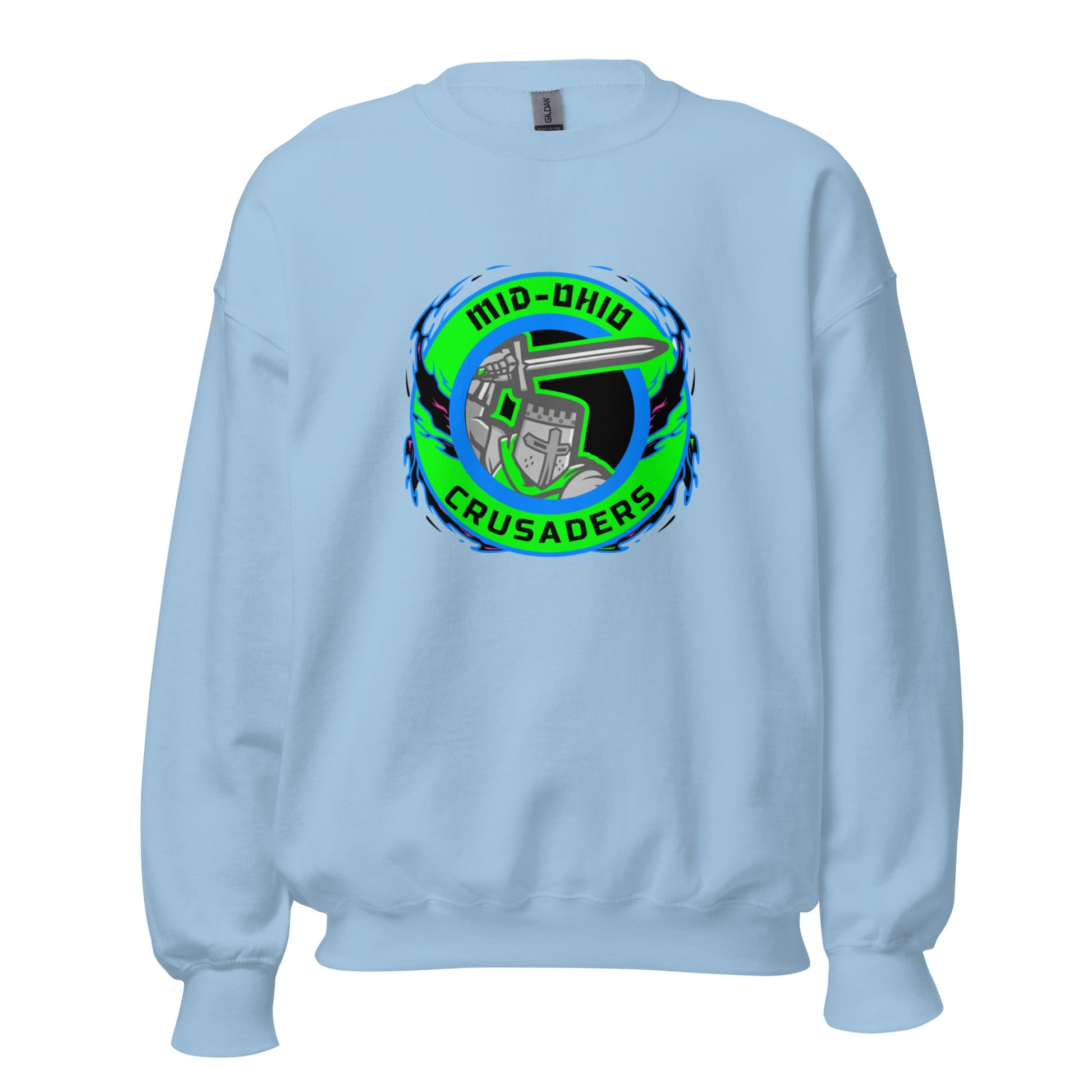 Classic | Sweatshirt | Mid Ohio Crusaders | Badge Logo