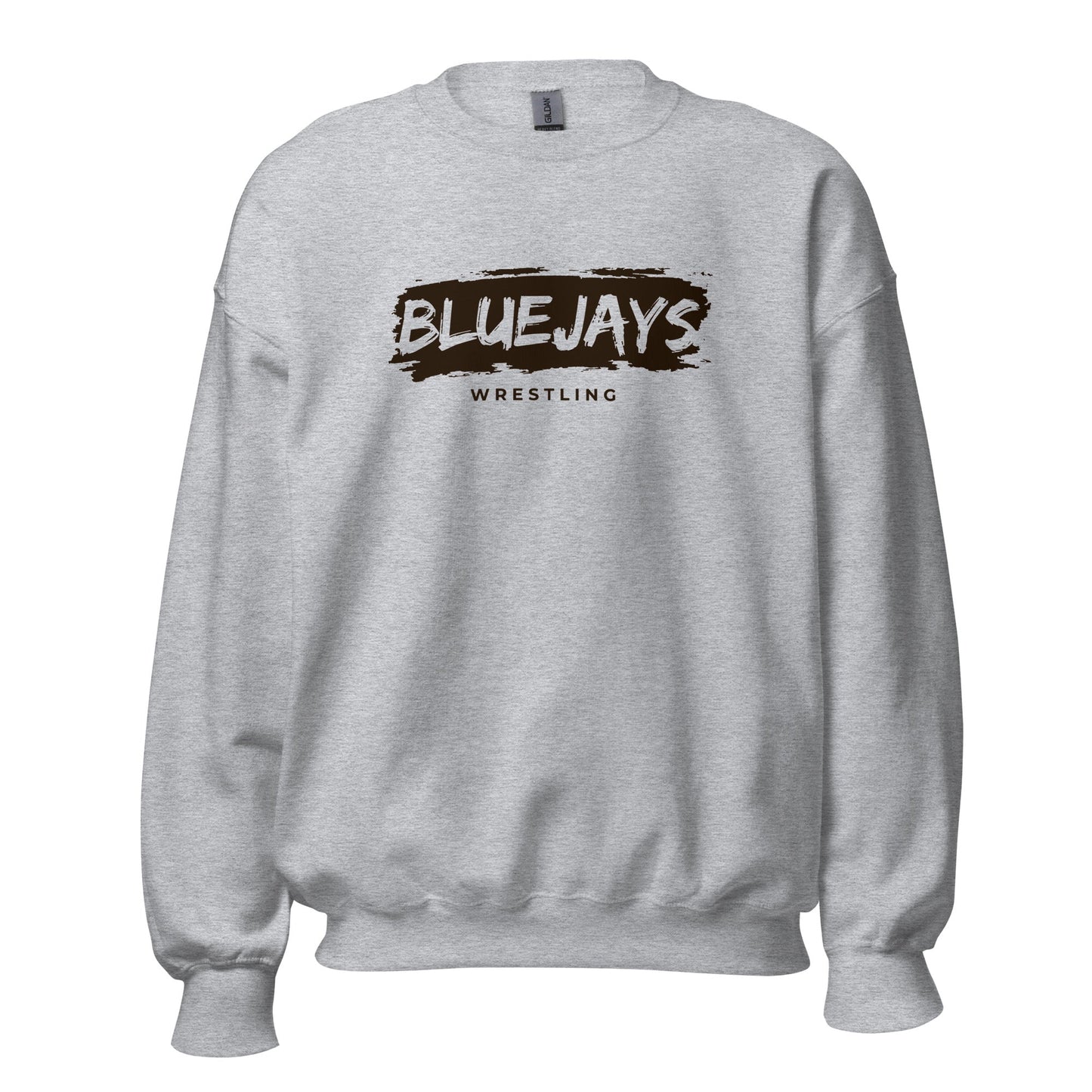 Classic | Sweatshirt | Middlesex Bluejays Wrestling | Script Logo