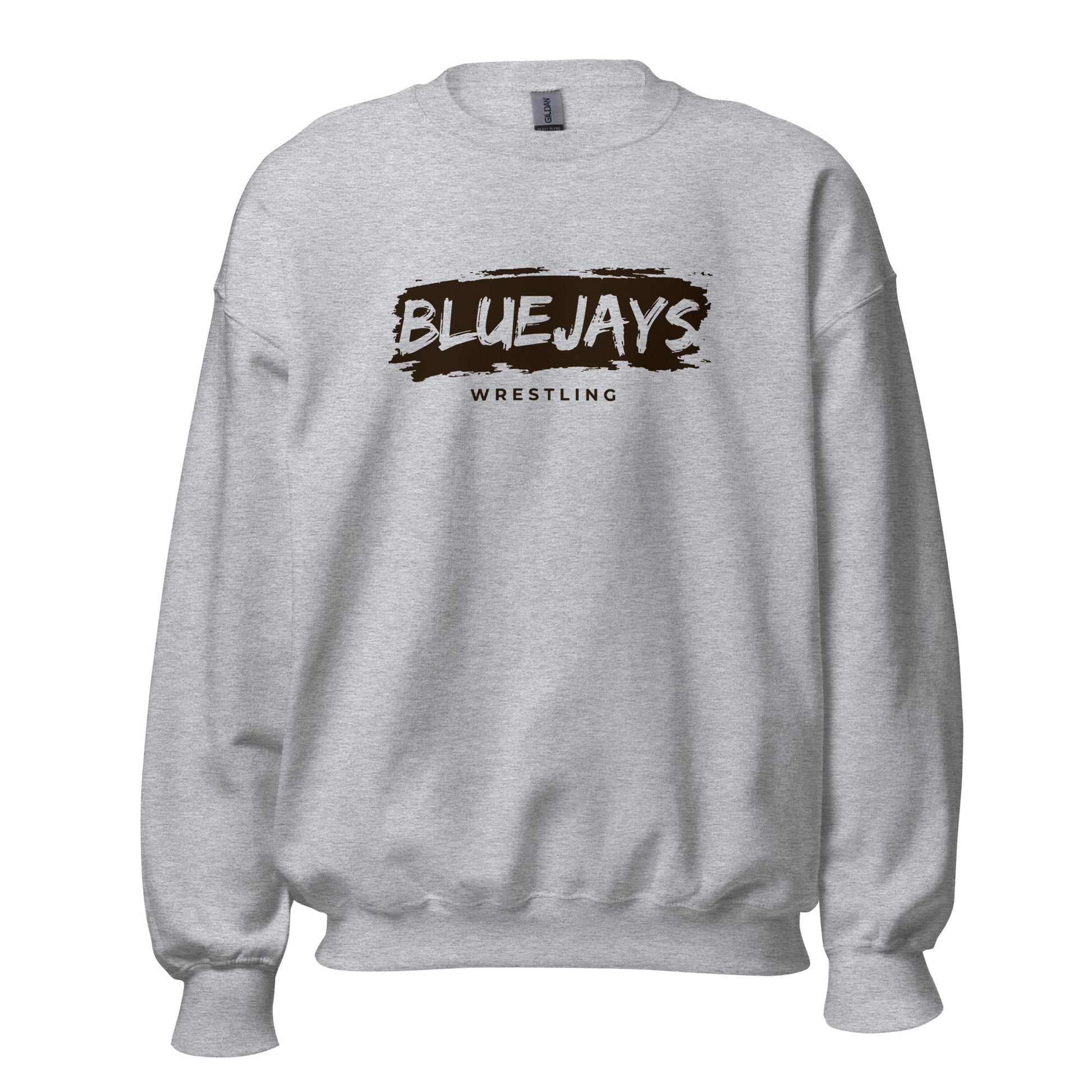 Classic | Sweatshirt | Middlesex Bluejays Wrestling | Script Logo