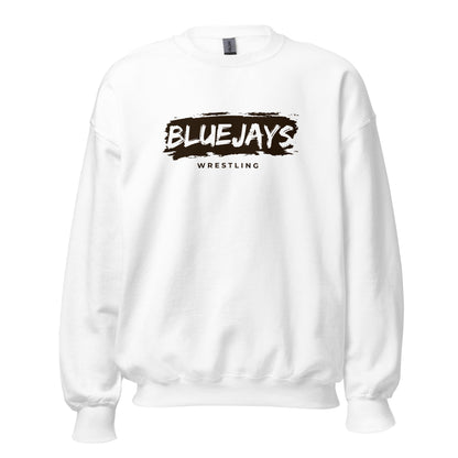 Classic | Sweatshirt | Middlesex Bluejays Wrestling | Script Logo