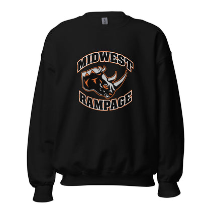 Classic | Sweatshirt | Midwest Rampage | Crest Logo