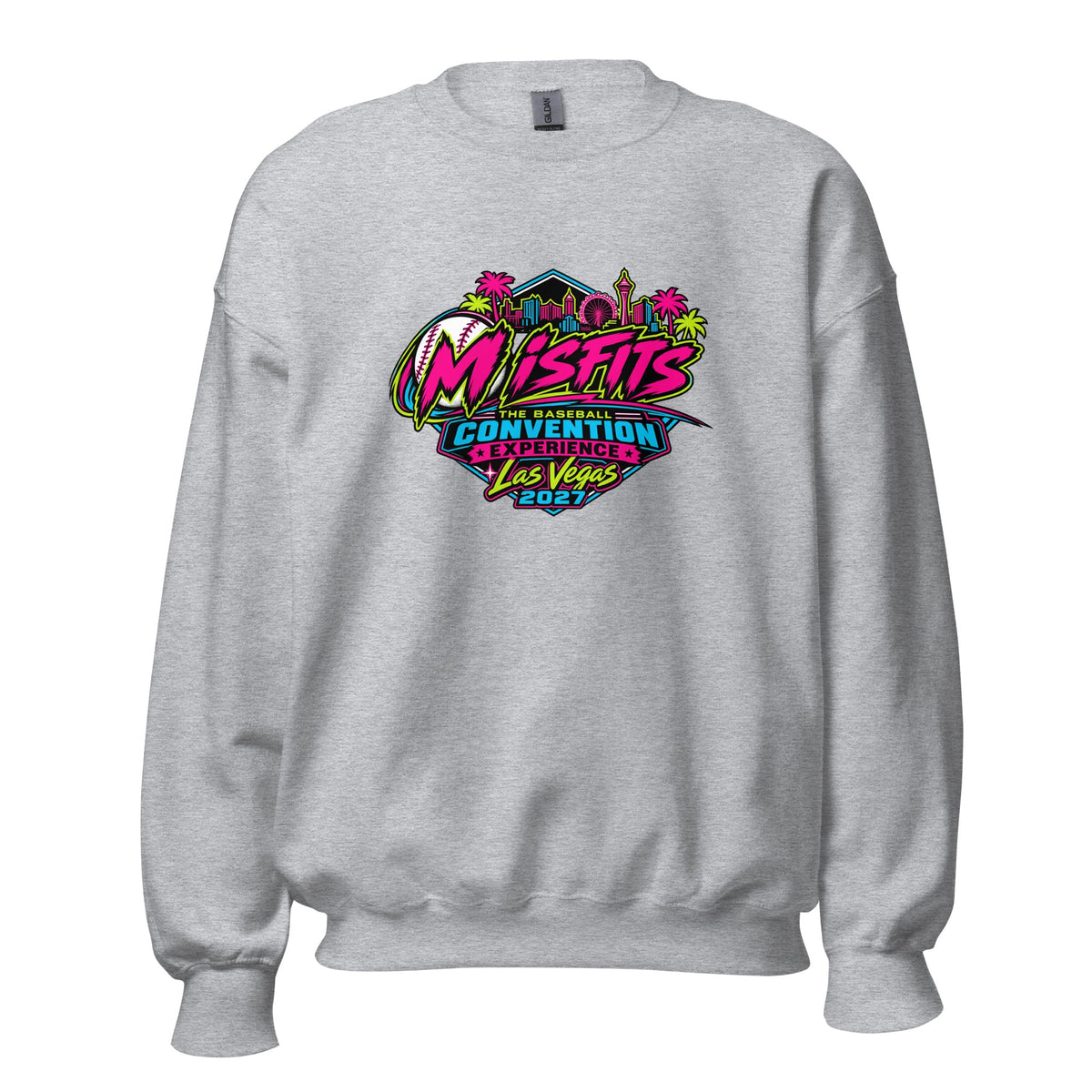 Classic | Sweatshirt | Misfits Baseball | Crest Logo