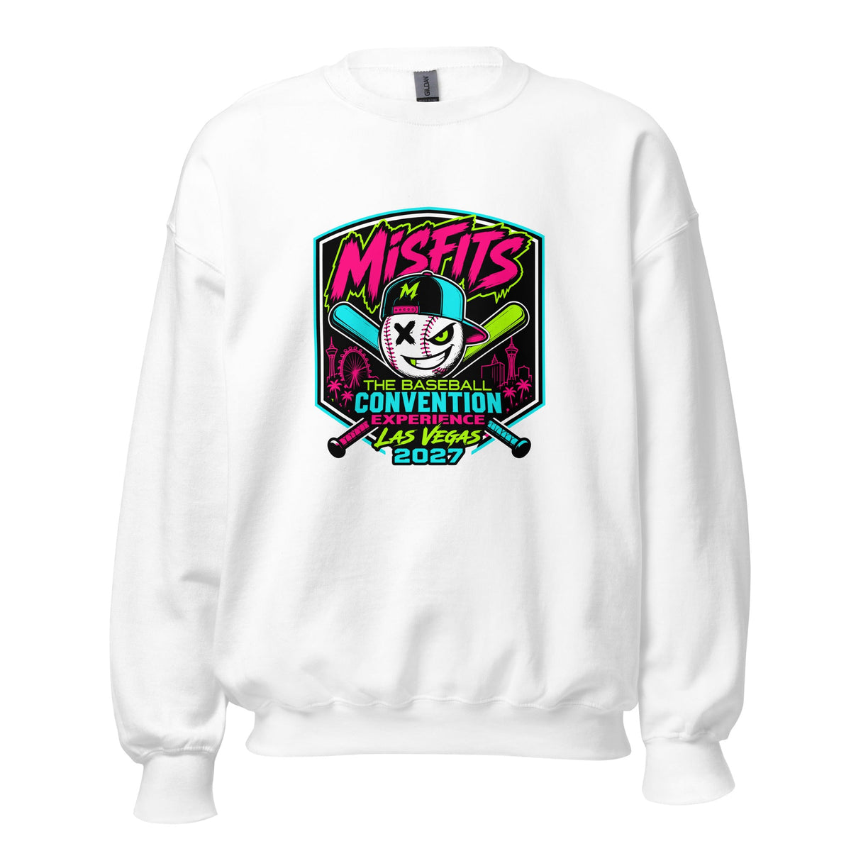 Classic | Sweatshirt | Misfits Baseball | Shield Logo