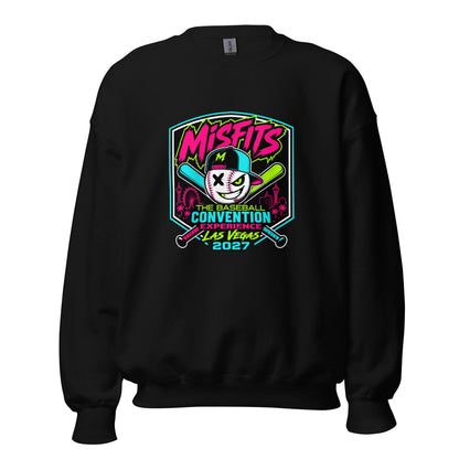 Classic | Sweatshirt | Misfits Baseball | Shield Logo
