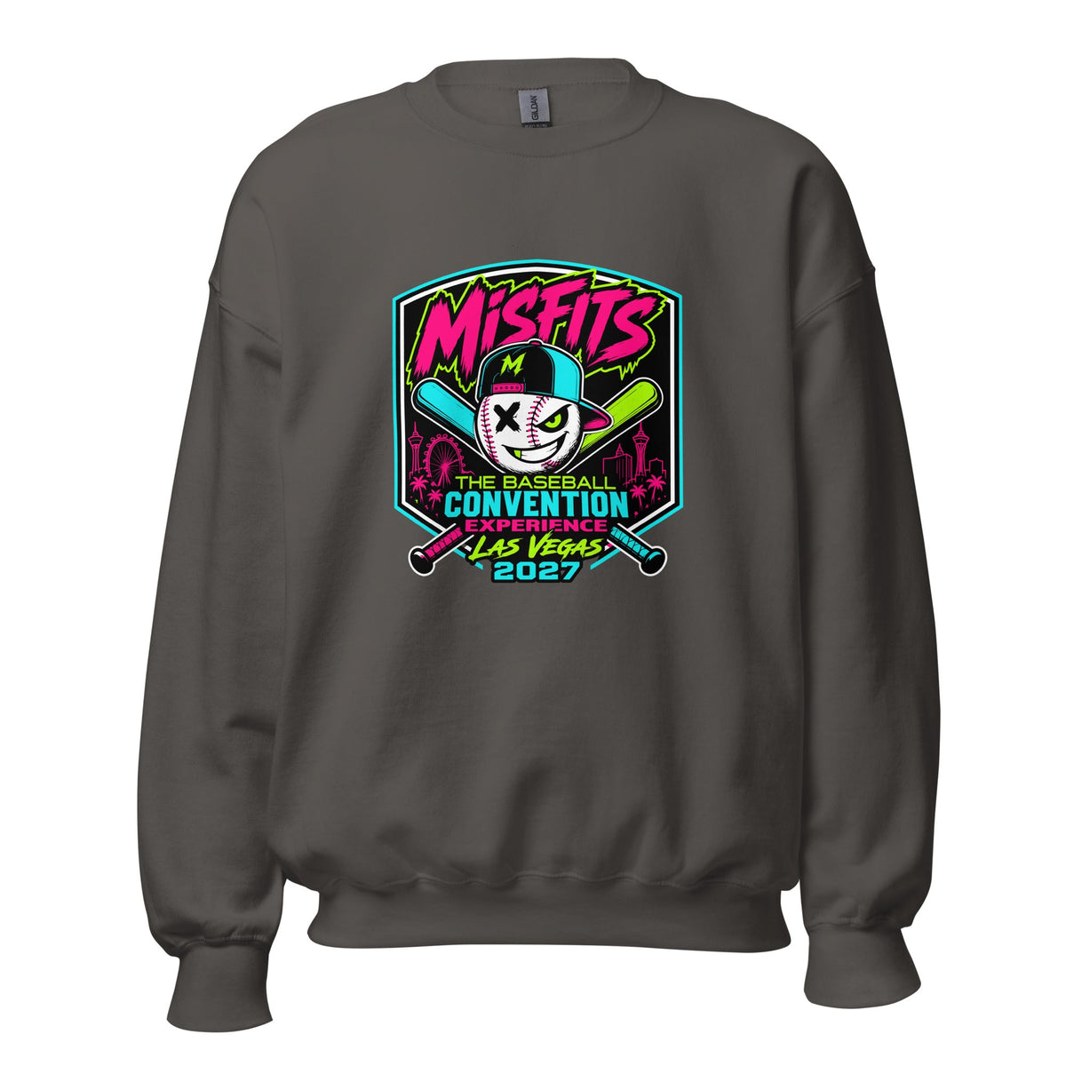 Classic | Sweatshirt | Misfits Baseball | Shield Logo