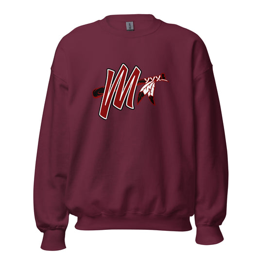 Classic | Sweatshirt | Mohawks Baseball 8u | Crrest Logo