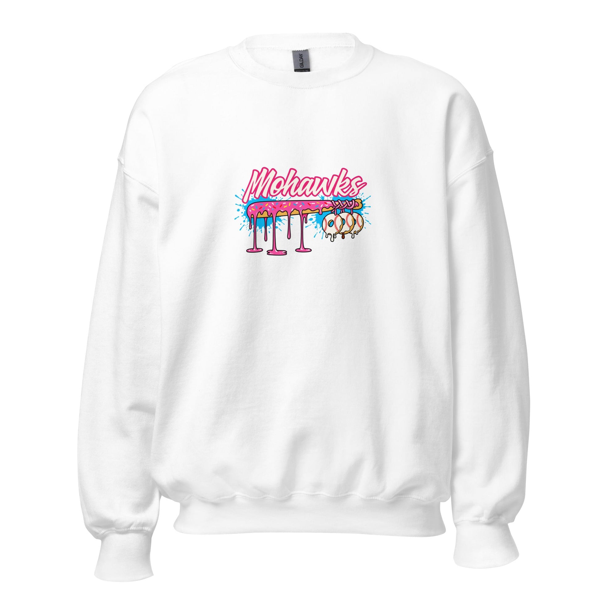 Classic | Sweatshirt | Mohawks | Pink Batters Logo