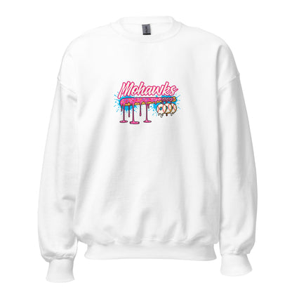 Classic | Sweatshirt | Mohawks | Pink Batters Logo
