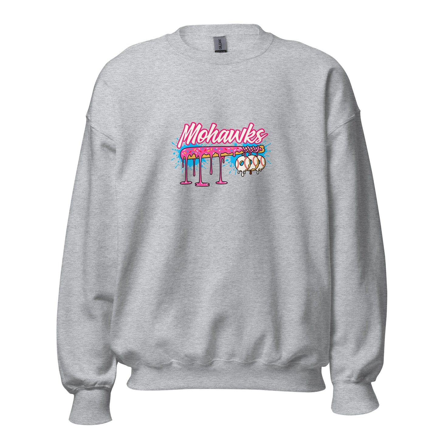 Classic | Sweatshirt | Mohawks | Pink Batters Logo