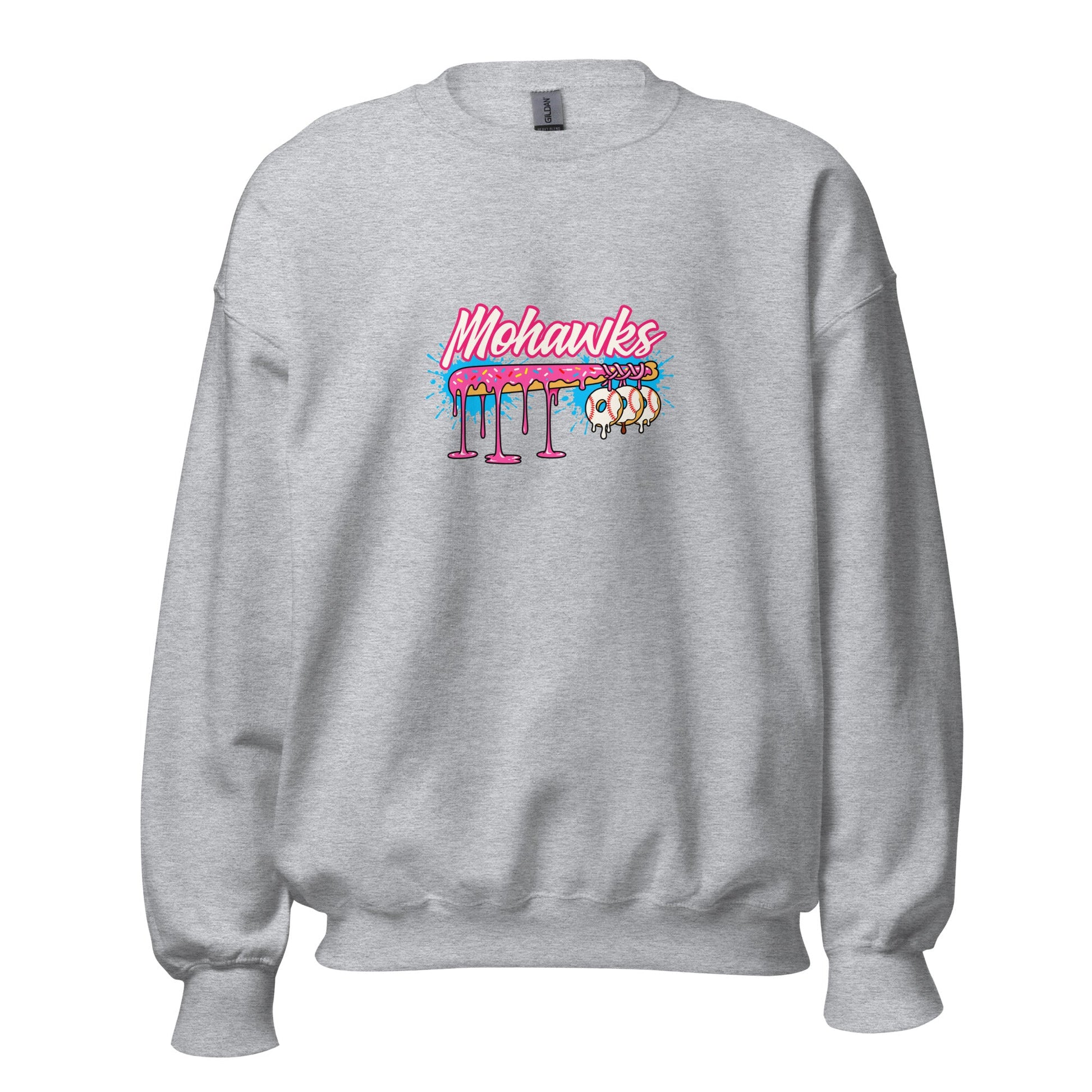 Classic | Sweatshirt | Mohawks | Pink Batters Logo