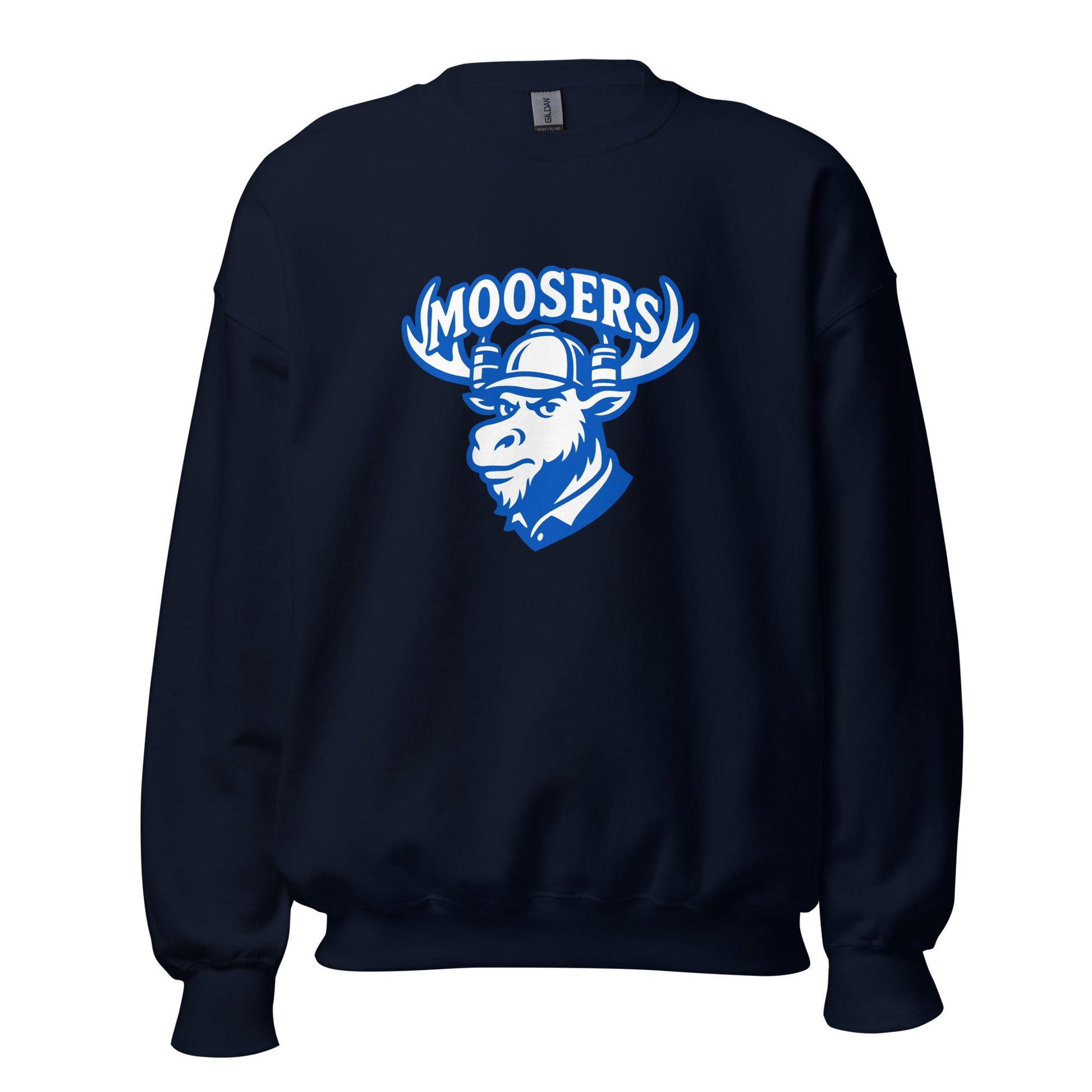 Classic | Sweatshirt | Moosers | Mascot Logo