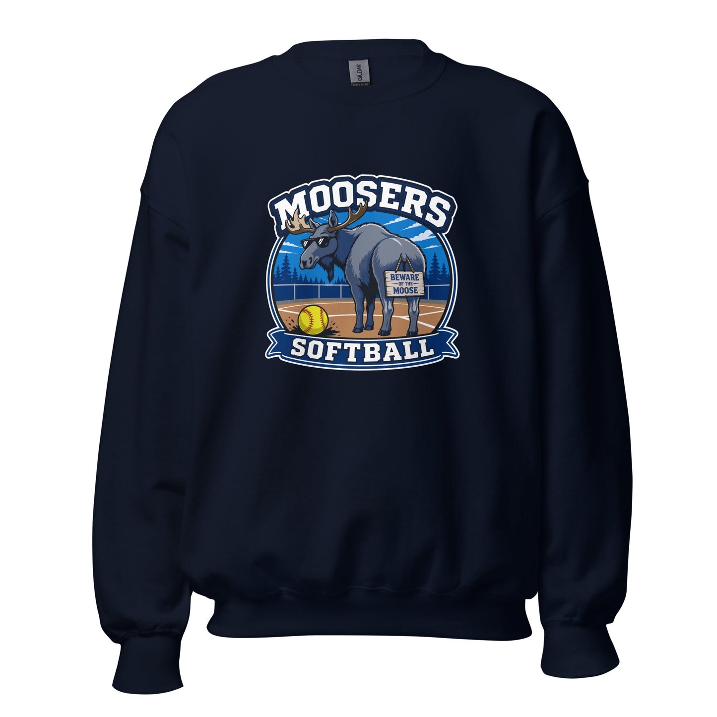 Classic | Sweatshirt | Moosers | Moose Diamond Mark Logo