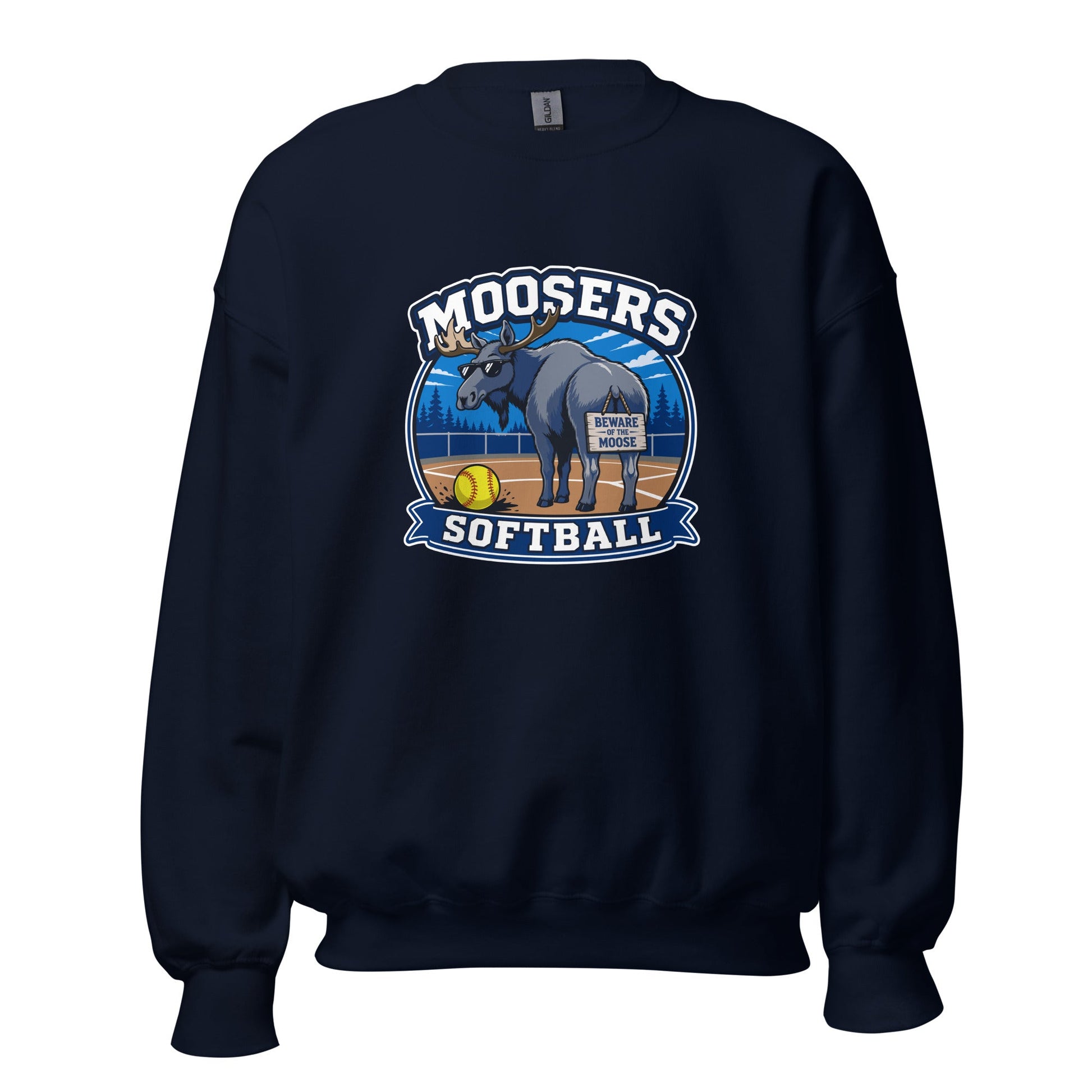Classic | Sweatshirt | Moosers | Moose Diamond Mark Logo
