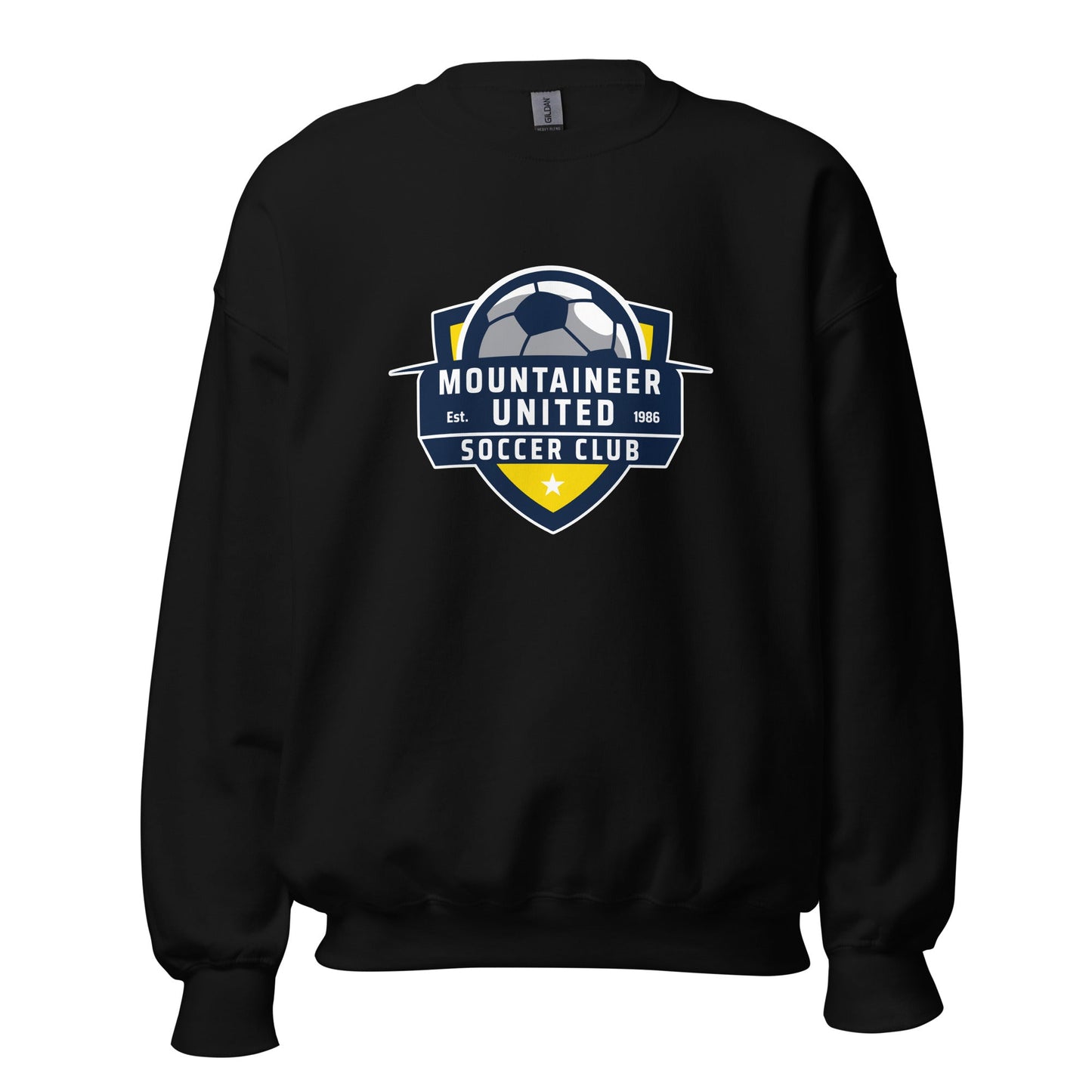 Classic | Sweatshirt | Mountaineer United Soccer Club | Alpine Crest Logo