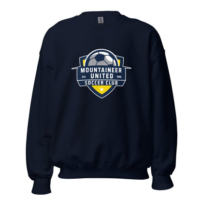Classic | Sweatshirt | Mountaineer United Soccer Club | Alpine Crest Logo