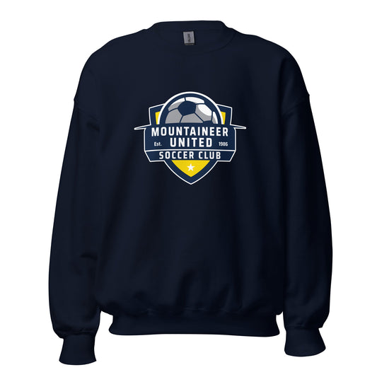 Classic | Sweatshirt | Mountaineer United Soccer Club | Alpine Crest Logo