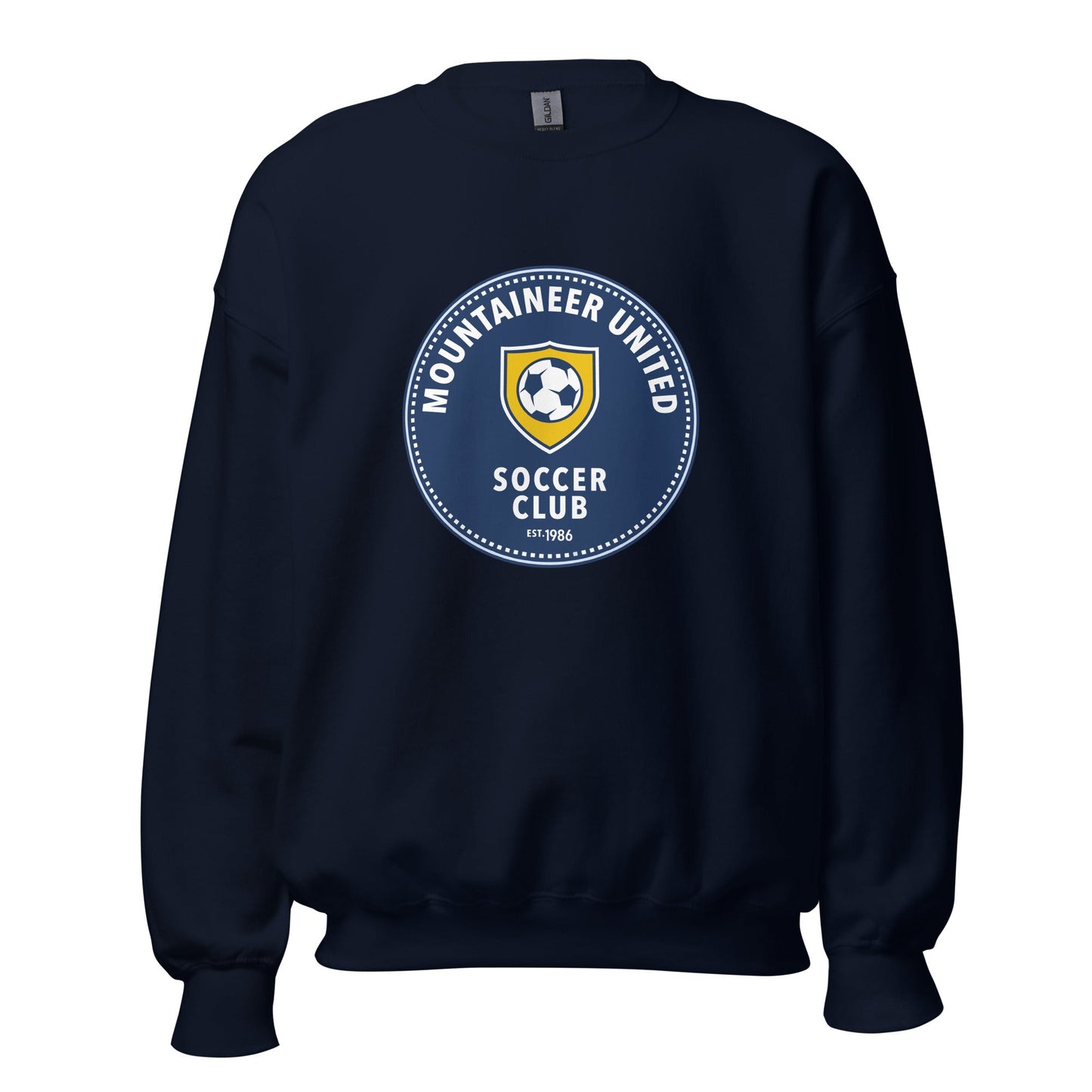 Classic | Sweatshirt | Mountaineer United Soccer Club | Badge Logo