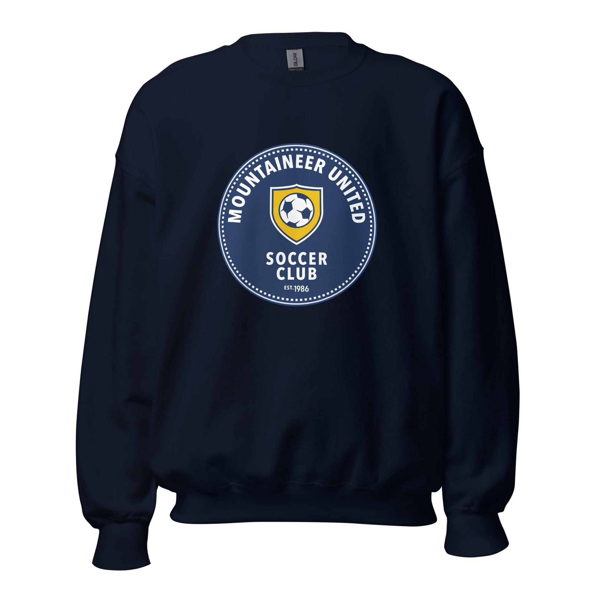 Classic | Sweatshirt | Mountaineer United Soccer Club | Badge Logo