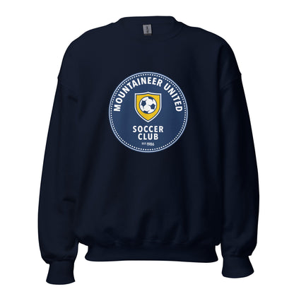 Classic | Sweatshirt | Mountaineer United Soccer Club | Badge Logo